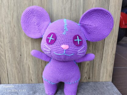 Cocomelon Mousey Momo Crochet Amigurumi Pattern Crochet pattern by