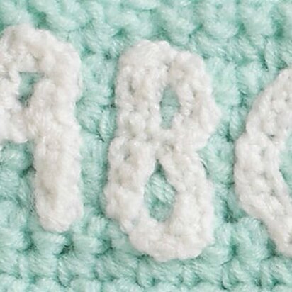 A to Z in Crochet in Red Heart Anne Geddes Baby - LW3716