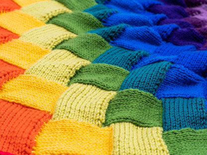 Rainbow entrelac blanket pattern new arrivals