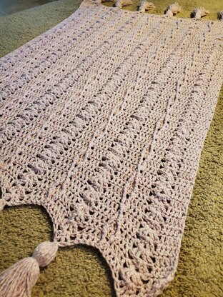 Trellis And Vines Baby Blanket