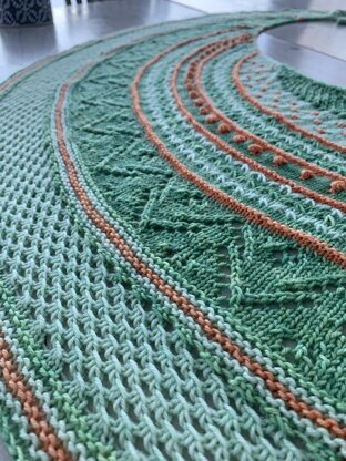 Fairy Correspondence Shawl