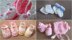 Olivia Shoes, Bonnet and set of 3 Socks Newborn to 0-6mths approx