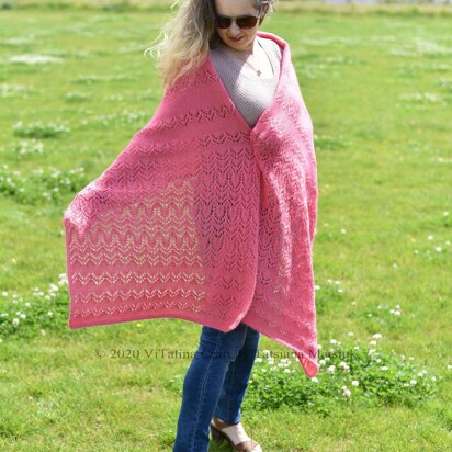Instyle Wrap - knitting pattern