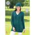 Sweater, Tunics and Hats Knitted in King Cole Fashion Aran - P4349 - Leaflet