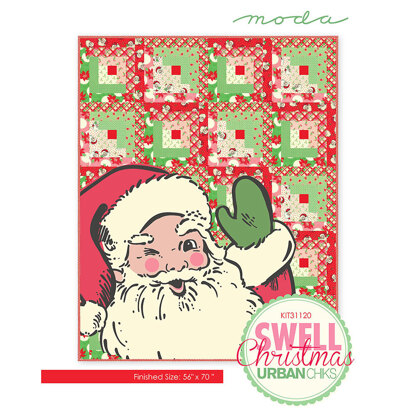Moda Fabrics Swell Christmas Quilt - Downloadable PDF
