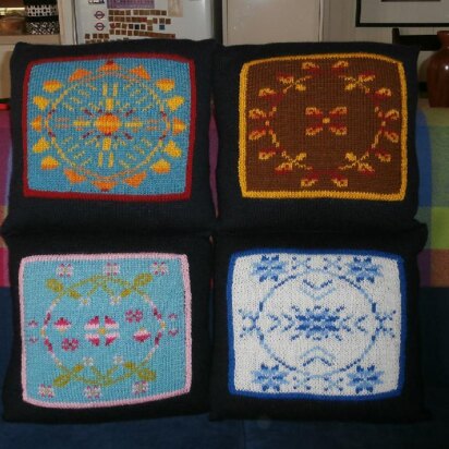 Four seasons cushion covers