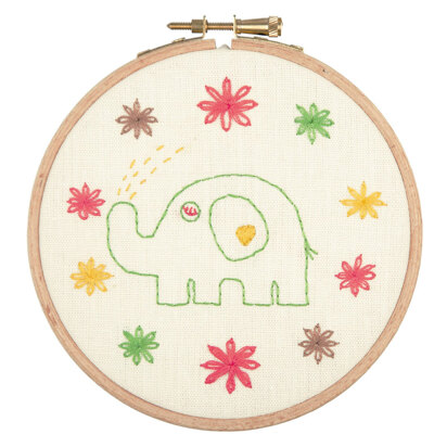 Anchor Baby Elephant Embroidery Kit