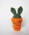 Beanie the Easter Bunny with Carrot