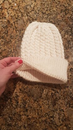 Snowflake  Cable Hat