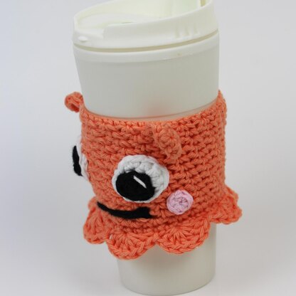 Adora the Dumbo Octopus Coffee Cozy