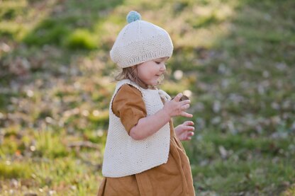 French Beret with PomPom