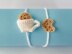 Cookie and Milk Bookmark