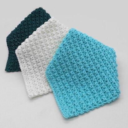 Dishcloth Washcloth Potholder Basic Elegance - super simple and quick