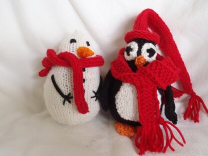 Snowman and Penguin