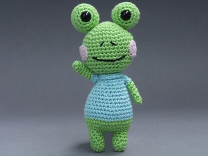 Crochet Pattern for the Frog Toni!