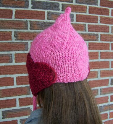 Matching hearts hat