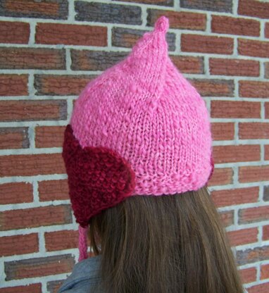 Matching hearts hat