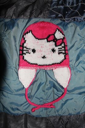 Double Knit Kitty Hat