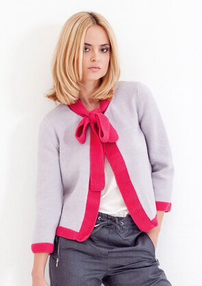 Bella Jacket in MillaMia Merino Wool - Downloadable PDF