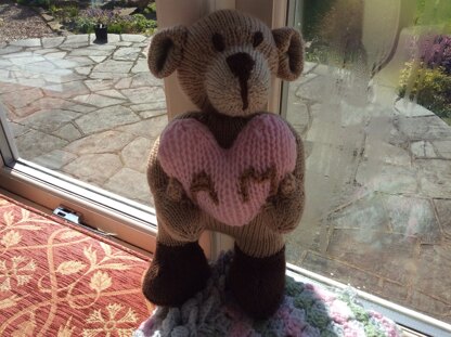 Teddy with a heart
