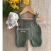Sunflower Overalls Knitting Pattern