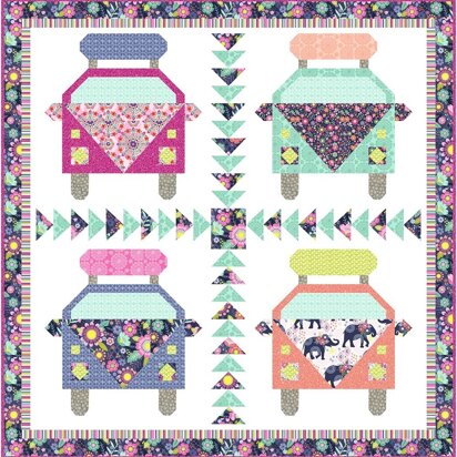 Michael Miller Fabrics Girls Trip - Downloadable PDF