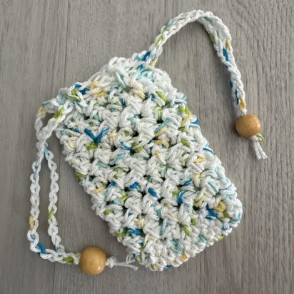 Woven Stitch Soap Sack