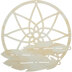 Kaisercraft Lucky Dip Wood Embellishment - Dream Catcher 9.75"X9.75"