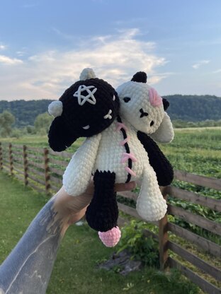 Two-headed Baphomet - Crochet Pattern