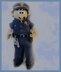 Officer Mike amigurimi doll