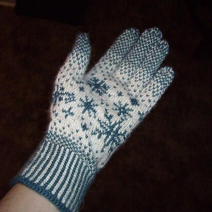 Snowflake Gloves