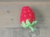 Strawberry keyring