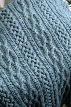 Cables Baby Blanket