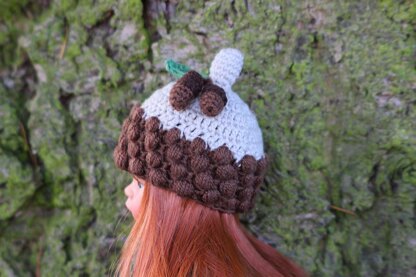 12 inch Doll Acorn Hat