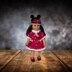 Minnie Mouse Doll Dress for 18" Doll