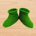 Crochet Green Bootie