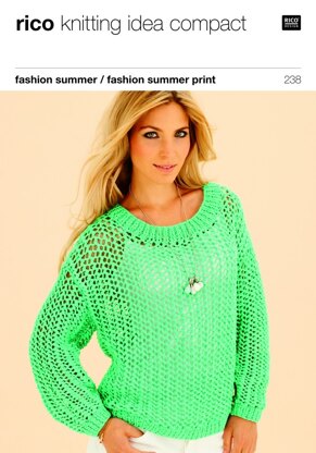 Sweater and Top in Rico Fashion Summer and Fashion Summer Print - 238
