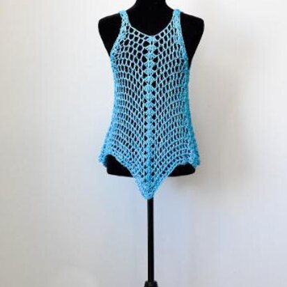 Crochet Lacy Tank Top