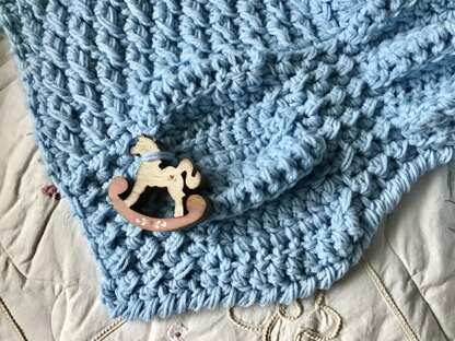 Blue Bayou Baby Blanket
