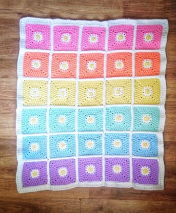 Daisy Alpine Blanket