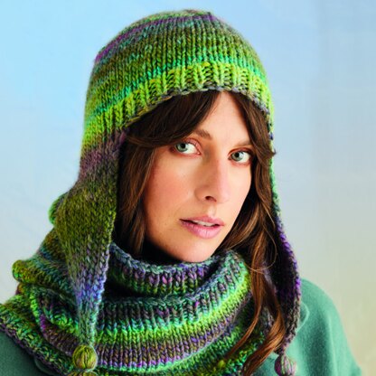 Sirdar 10709 Anemone Hat & Snood PDF