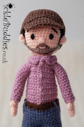 Horse Trainer Doll Crochet Pattern: Equestrian Amigurumi