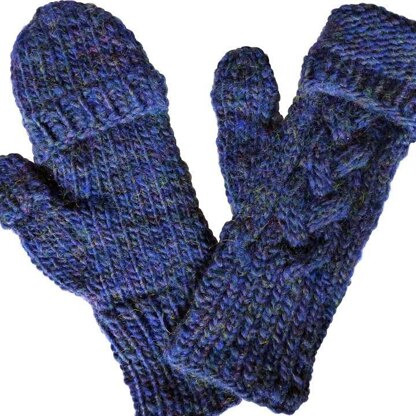 No-Flop Flip-Top Mittens