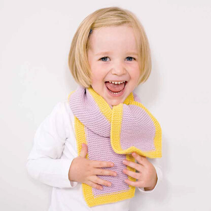 "August Scarf" - Scarf Knitting Pattern For Girls in MillaMia Naturally Soft Merino