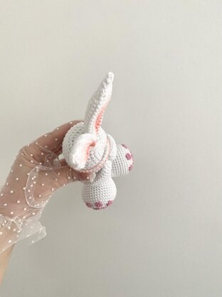 Cute Easter Bunny Penis funny crochet toy