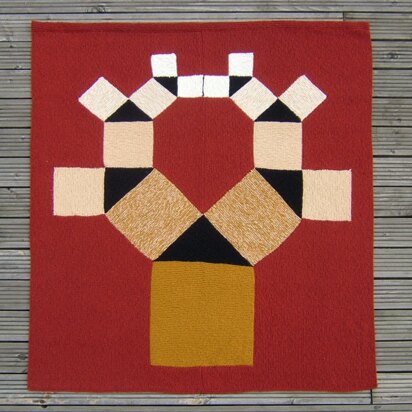 Pythagoras Tree - knitting pattern