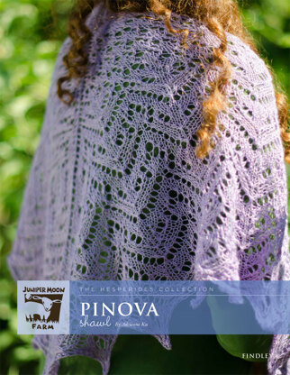 Pinova Shawl in Juniper Moon Findley - Downloadable PDF