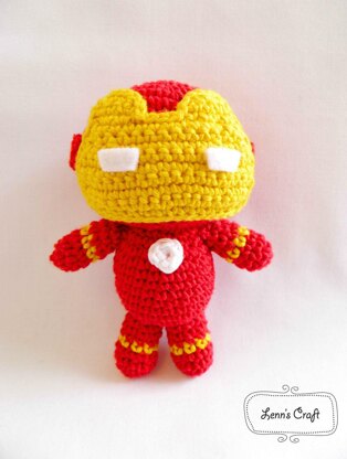 Ironman- Marvels superhero amigurumi