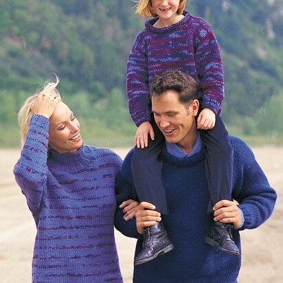 Big-Stitch Pullover in Patons Classic Wool Worsted