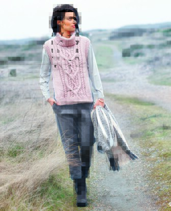 Poncho and Tabard in Rico Fashion Alpaca Dream - 633 - Downloadable PDF